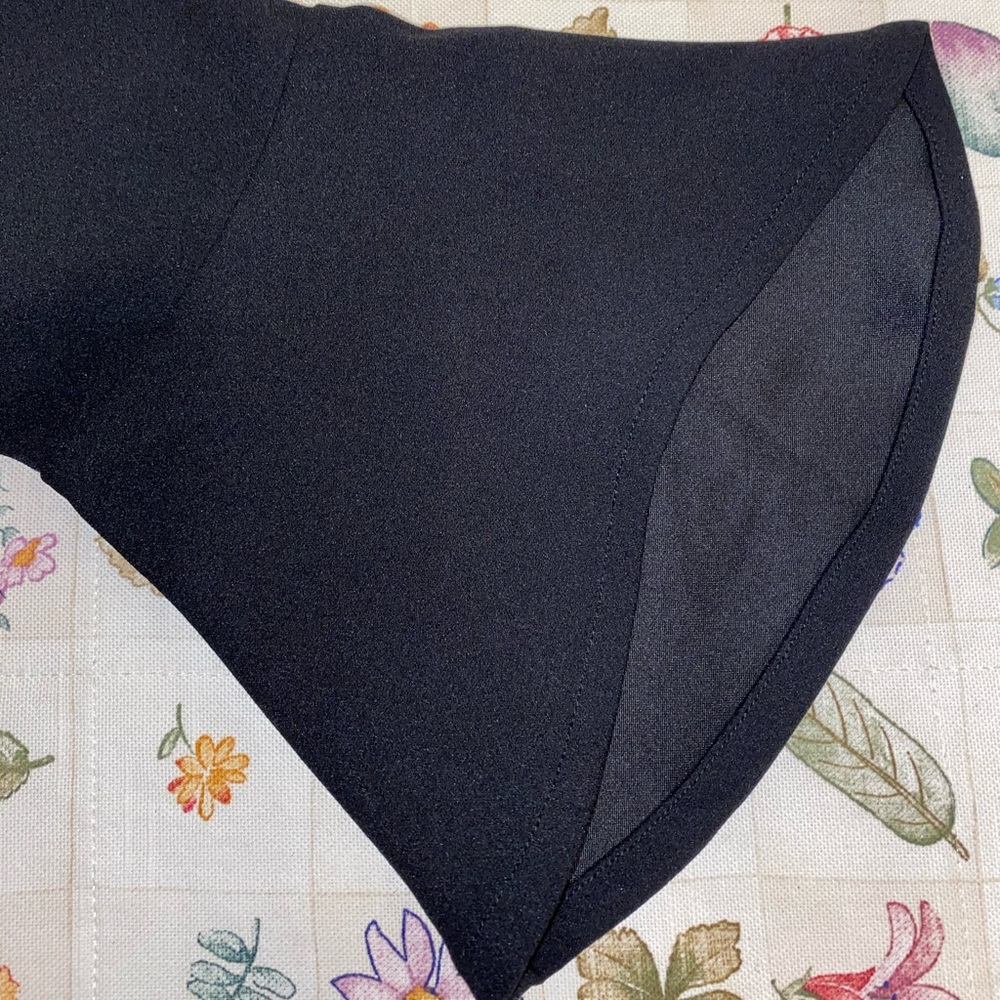 H&M Black Over the Shoulder Top with Bell Sleeves - Picture 3 of 6
